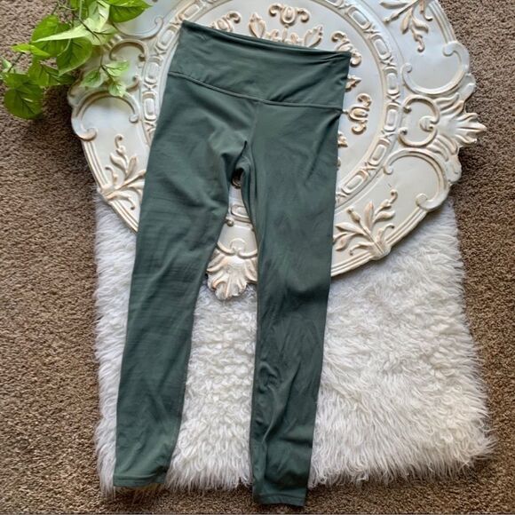 Athleta 7/8 Elation Tight Leggings Sage Green S - Picture 5 of 7